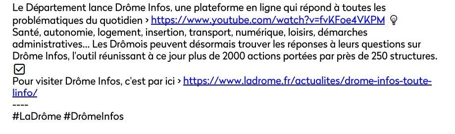 plateforme du departement